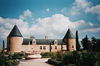 Chamerolles, Chateau, Cote ouest, depuis les jardins